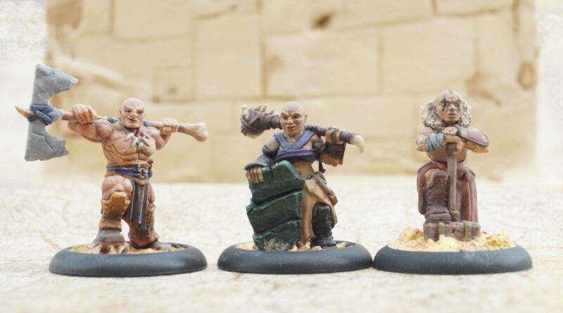 Characters : Dwarfs fighters