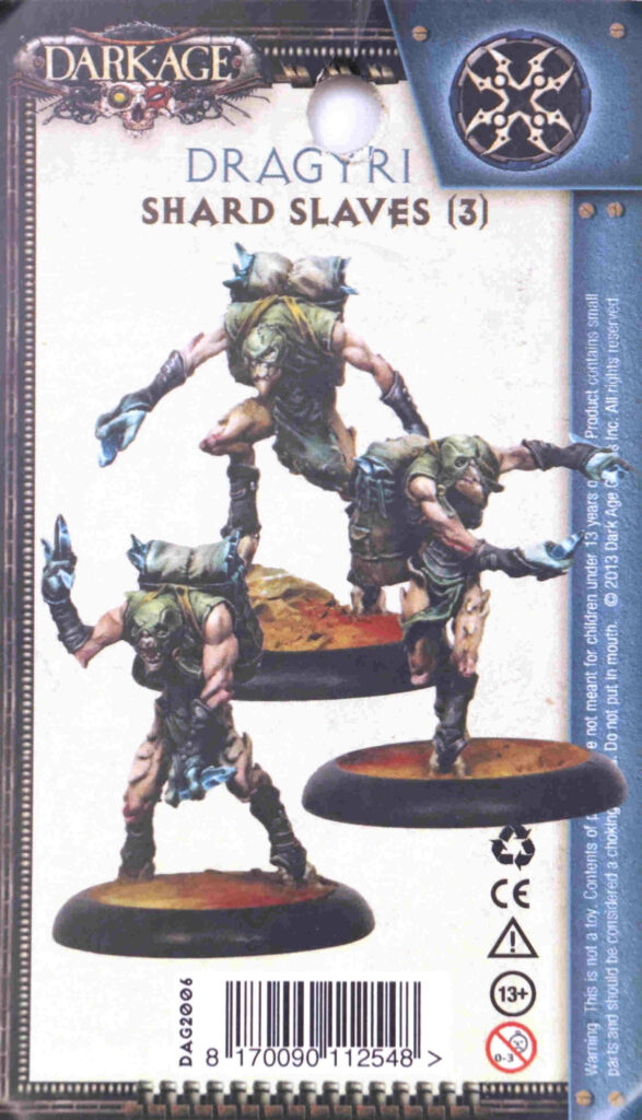 Gith minis with Dragyri figures